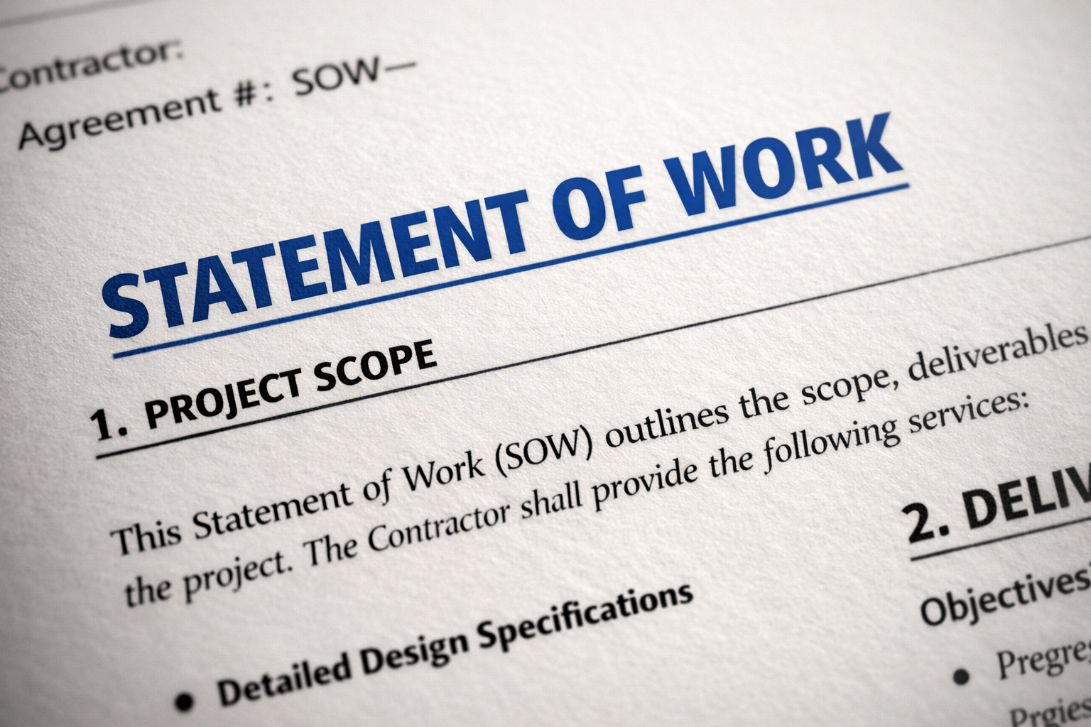 Why Your AI Consulting Project Needs a Solid SOW Template (And How to Build One)